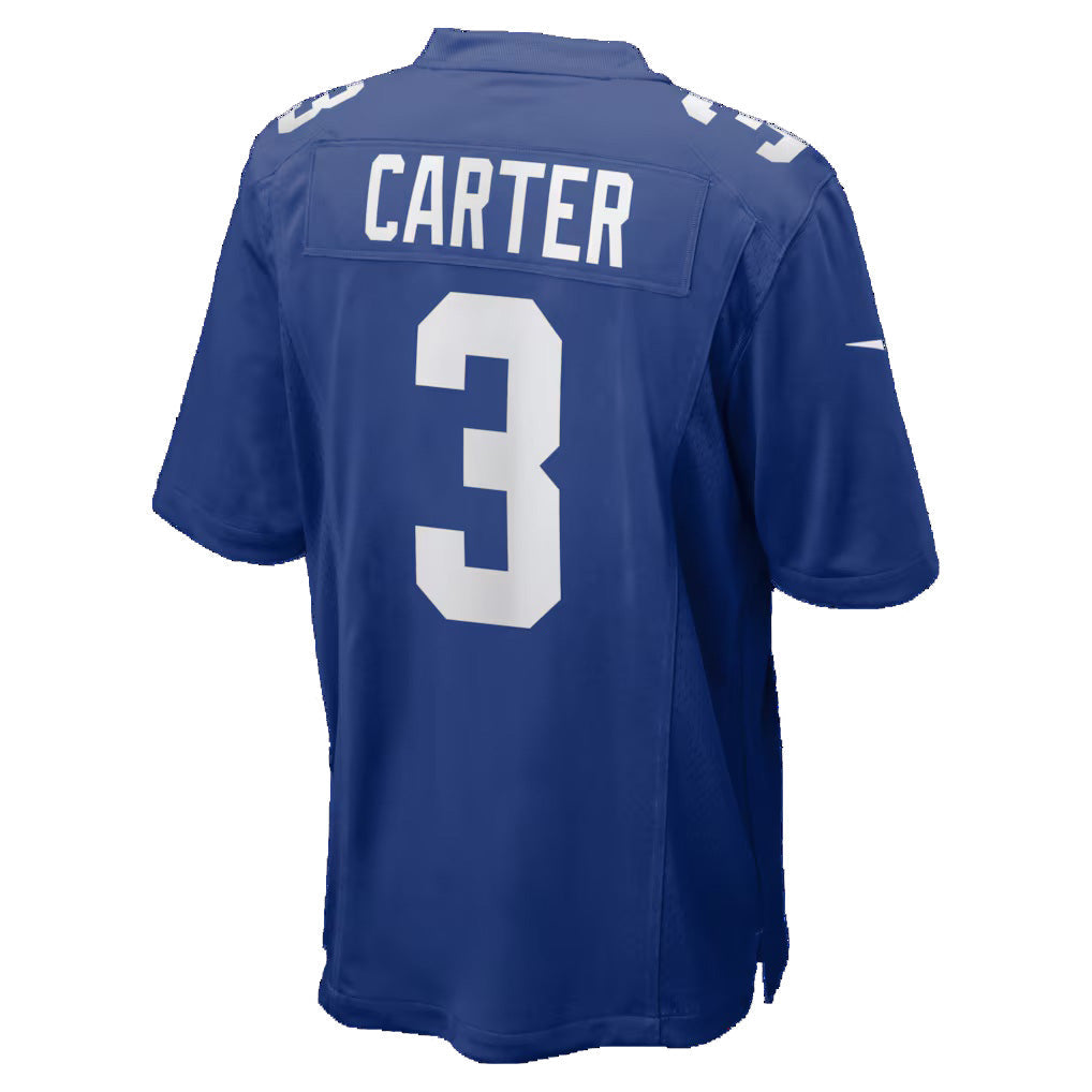 Kieara NY.Giants #3 Abdul Carter Royal Team Game Stitched Jerseys