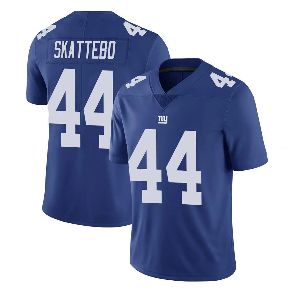 Kieara NY.Giants #44 Cam Skattebo Player Royal Limited Vapor Untouchable Home Game Stitched Jerseys