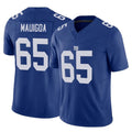 Kieara NY.Giants #65 Francis Mauigoa Player Royal Limited Vapor F.U.S.E. Home Game Stitched Jerseys