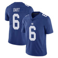 Kieara NY.Giants #6 Jaxson Dart Player Royal Limited Vapor Untouchable Home Game Stitched Jerseys