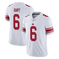 Kieara NY.Giants #6 Jaxson Dart Player White Limited Vapor Untouchable Home Game Stitched Jerseys