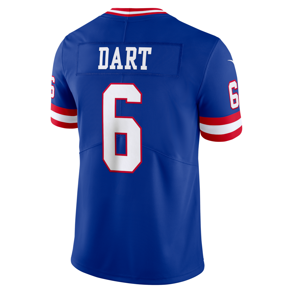 Kieara NY.Giants #6 Jaxson Dart Royal Legacy Vapor Untouchable Stitched Limited Jerseys