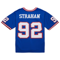 Kieara NY.Giants #92 Michael Strahan Mitchell & Ness Royal 1993 Legacy Replica Jersey