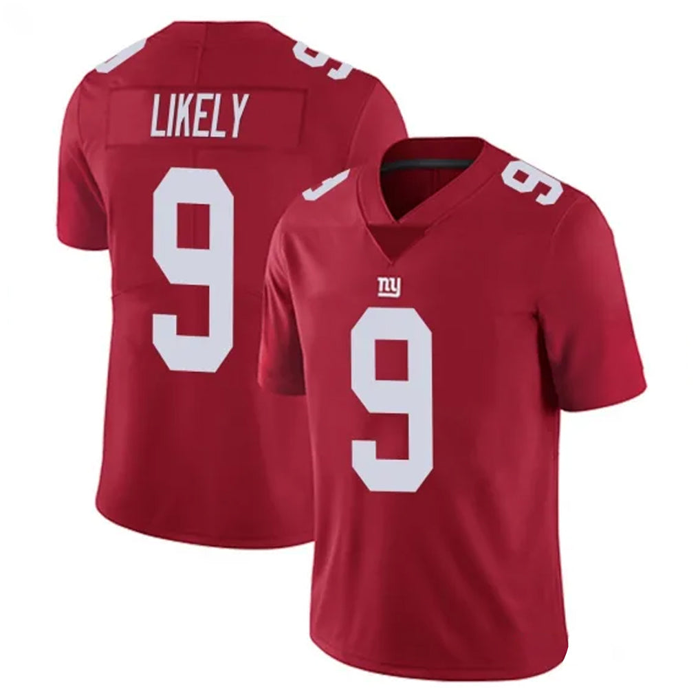 Kieara NY.Giants #9 Lsaiah Likely Player Red Limited Vapor Untouchable Home Game Stitched Jerseys