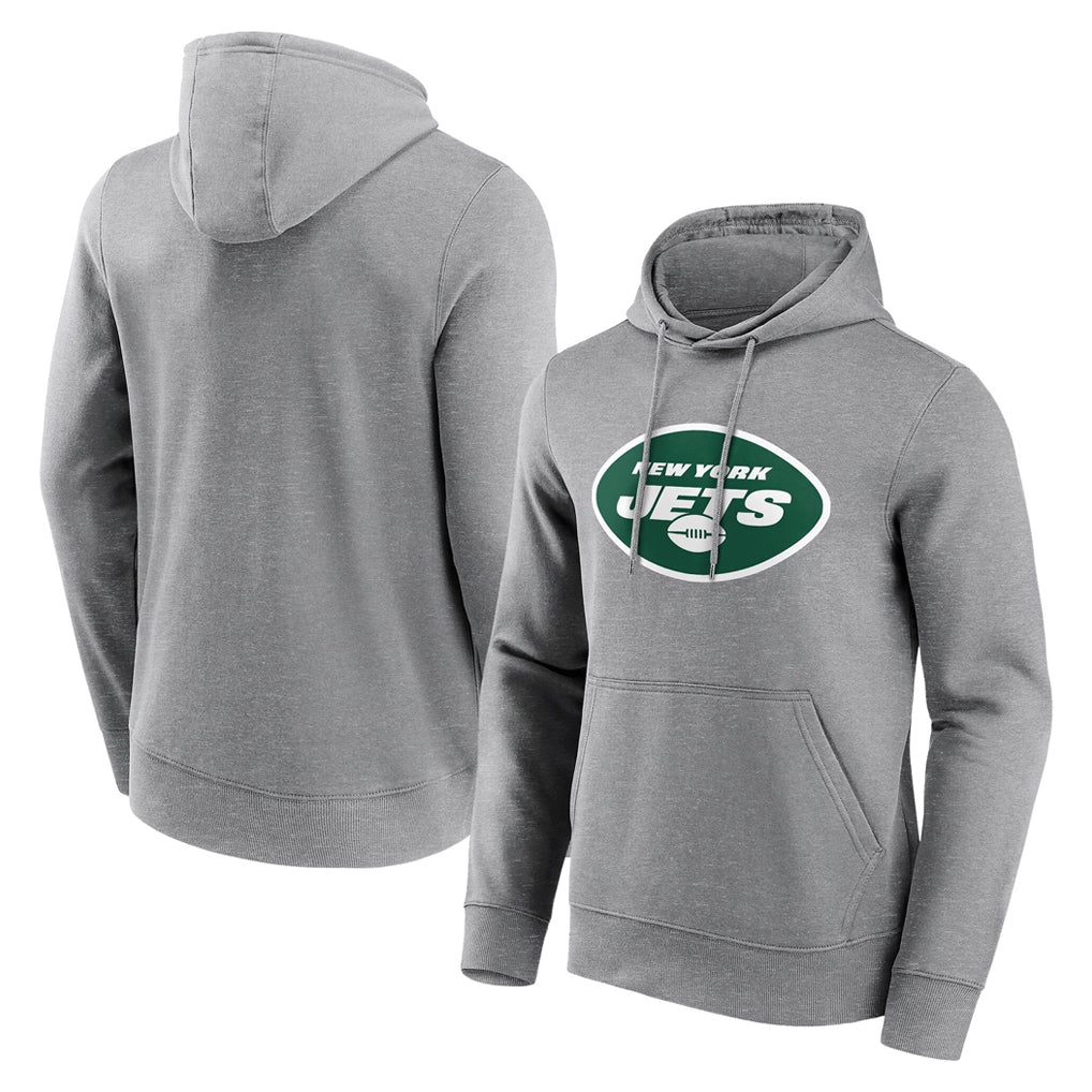Kieara NY.Jets Gray LOGO Pullover Hoodies Limited Game Blank Player Stitched Jerseys