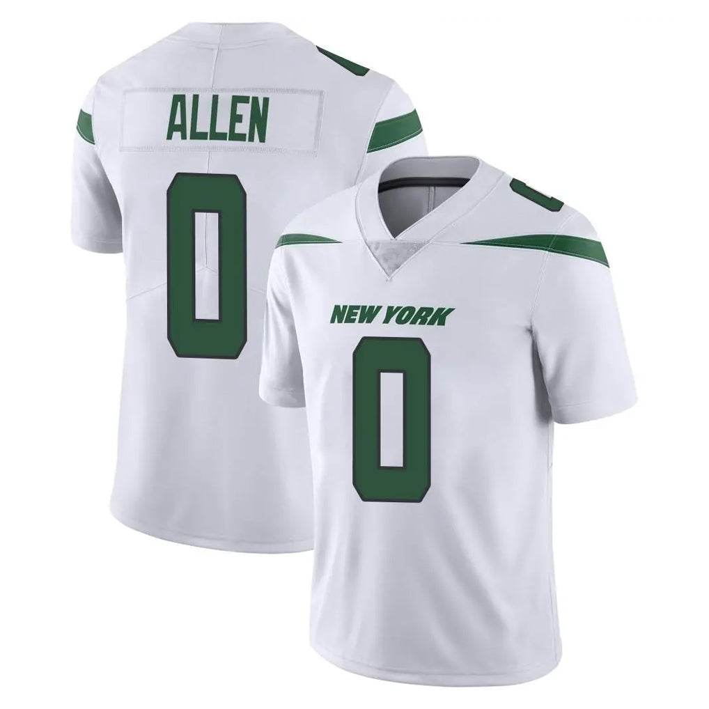 Kieara NY.Jets #0 Braelon Allen Player White Spotlight Limited Vapor Home Game Stitched Jerseys