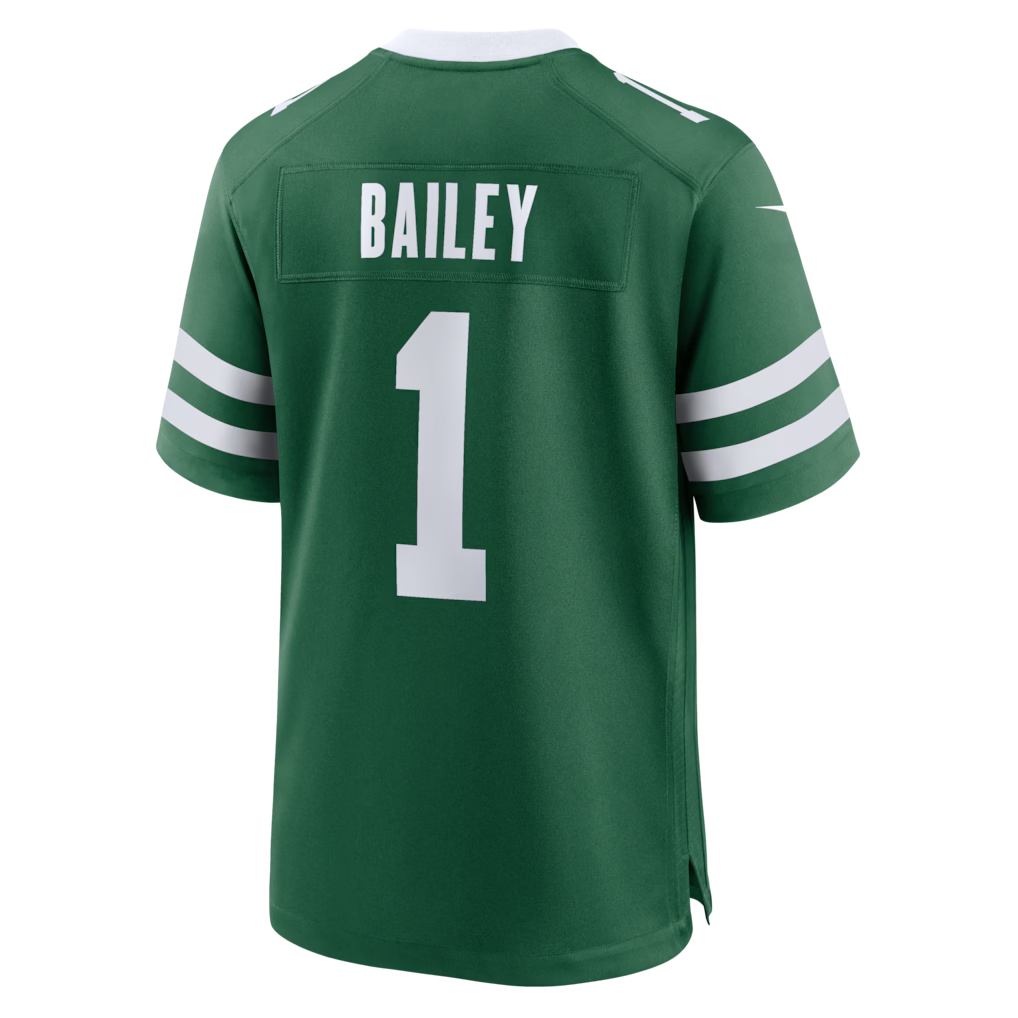 Kieara NY.Jets #1 David Bailey Legacy Green 2026  Draft First Round Pick No. 2 Team Game Stitched Jerseys