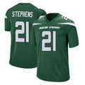 Kieara NY.Jets #21 Brandon Stephens Player Green Home Game Stitched Jerseys