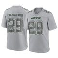 Kieara NY.Jets #29 Minkah Fitzpatrick Player Gray Limited Atmosphere Fashion Home Game Stitched Jerseys