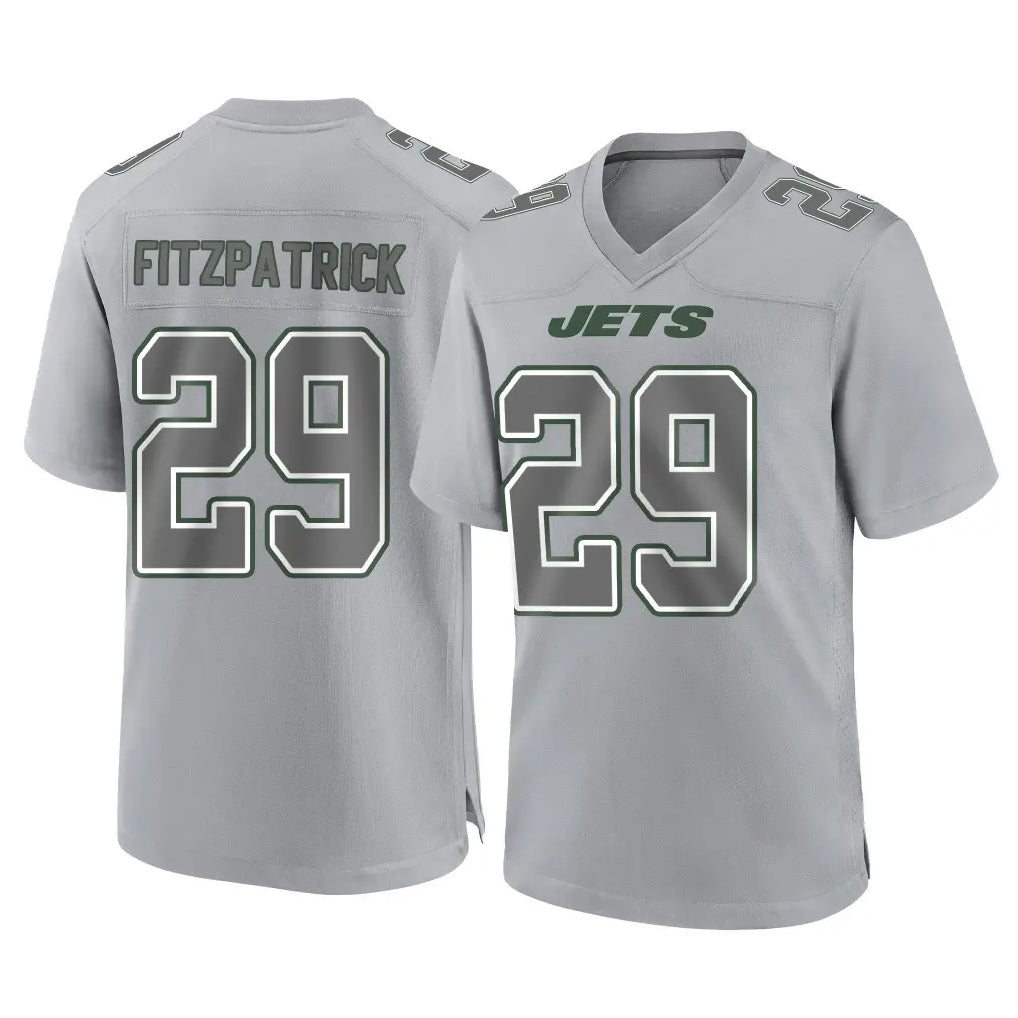 Kieara NY.Jets #29 Minkah Fitzpatrick Player Gray Limited Atmosphere Fashion Home Game Stitched Jerseys