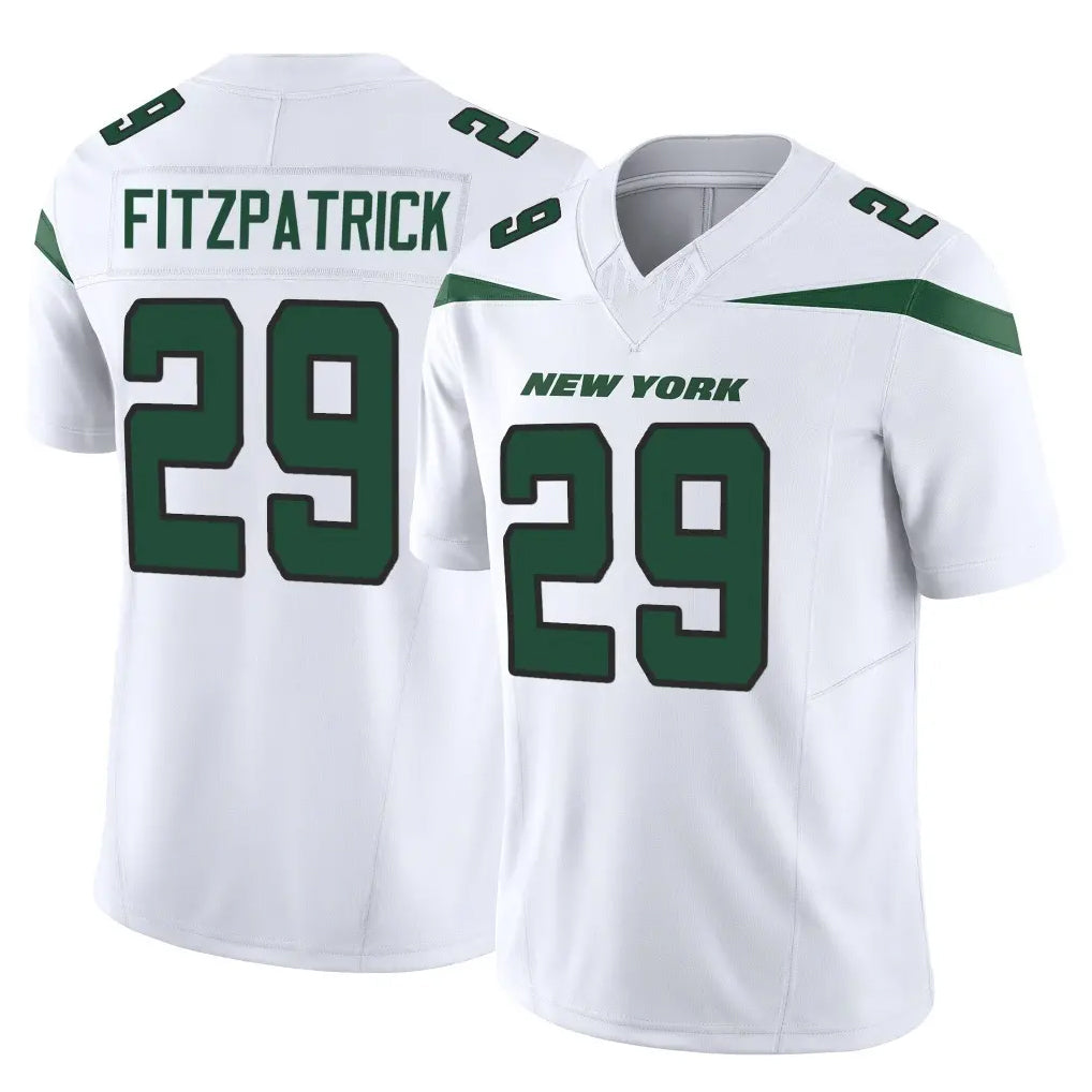 Kieara NY.Jets #29 Minkah Fitzpatrick Player White Limited Vapor F.U.S.E. Home Game Stitched Jerseys