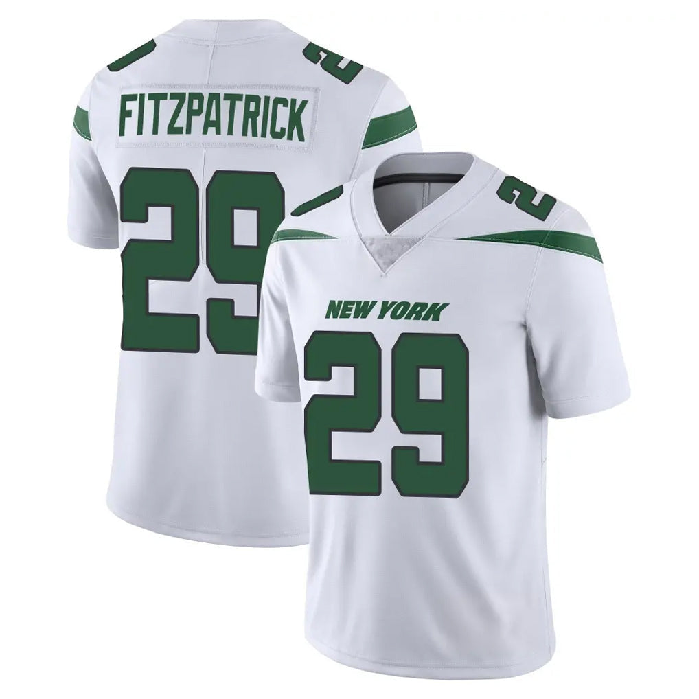 Kieara NY.Jets #29 Minkah Fitzpatrick Player White Spotlight Limited Vapor Home Game Stitched Jerseys