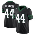 Kieara NY.Jets #44 Jamien Sherwood Player Black Limited Legacy Vapor F.U.S.E. Home Game Stitched Jerseys