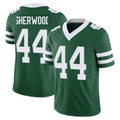 Kieara NY.Jets #44 Jamien Sherwood Player Green Legacy Limited Vapor F.U.S.E. Home Game Stitched Jerseys