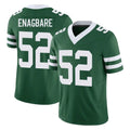 Kieara NY.Jets #52 Kingsley Enagbare Player Green Legacy Limited Vapor F.U.S.E. Home Game Stitched Jerseys