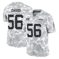 Kieara NY.Jets #56 Demario Davis Player Arctic Camo Salute to Service Limited Game Stitched Jerseys