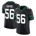 Kieara NY.Jets #56 Demario Davis Player Black Limited Legacy Vapor F.U.S.E. Home Game Stitched Jerseys