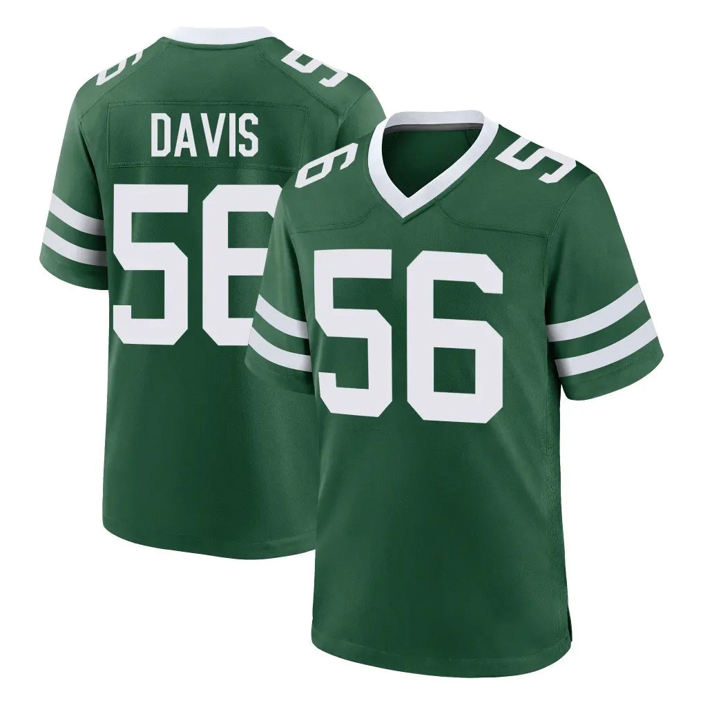 Kieara NY.Jets #56 Demario Davis Player Green Legacy Home Game Stitched Jerseys