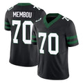 Kieara NY.Jets #70 Armand Membou Player Black Limited Legacy Vapor F.U.S.E. Home Game Stitched Jerseys
