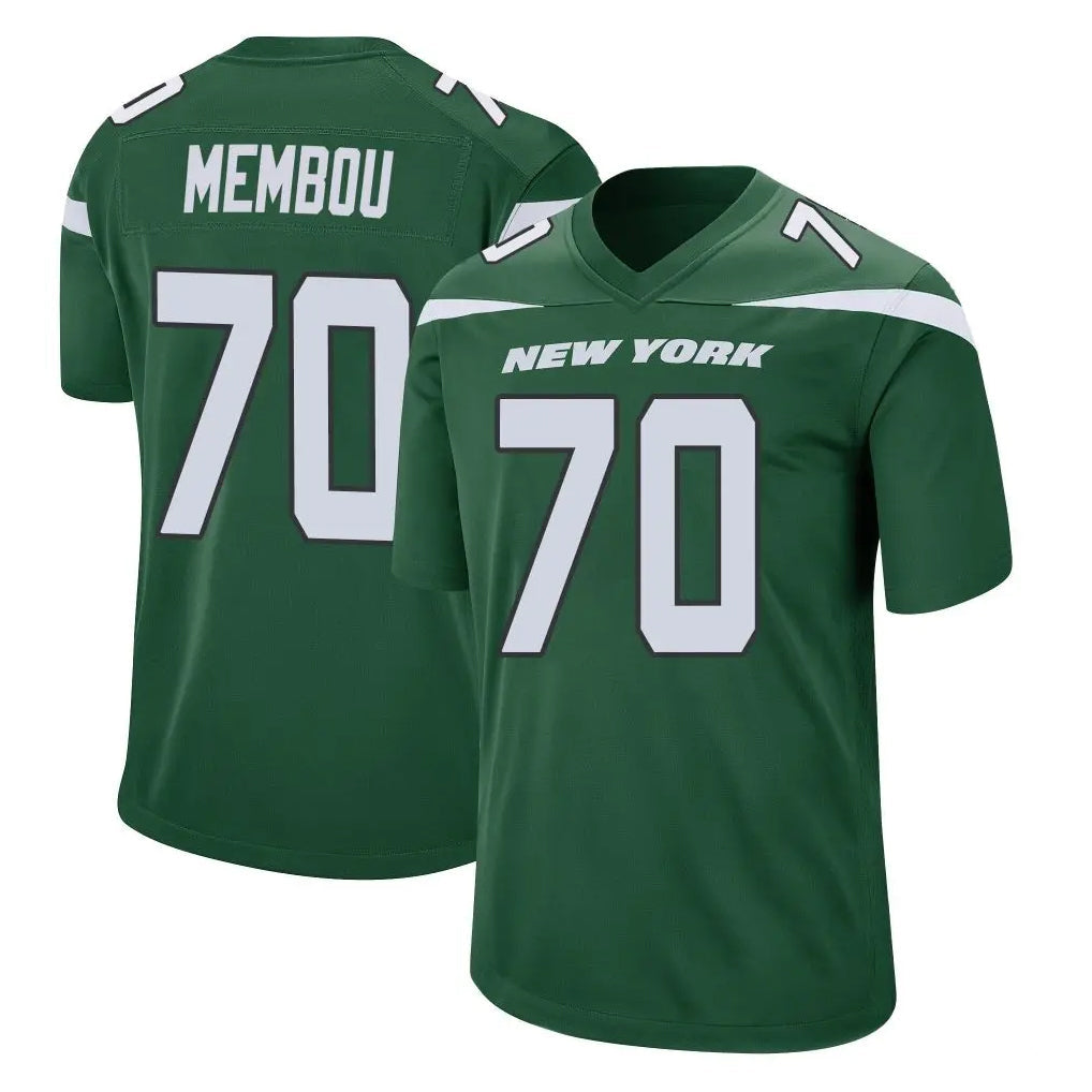 Kieara NY.Jets #70 Armand Membou Player Green Home Game Stitched Jerseys