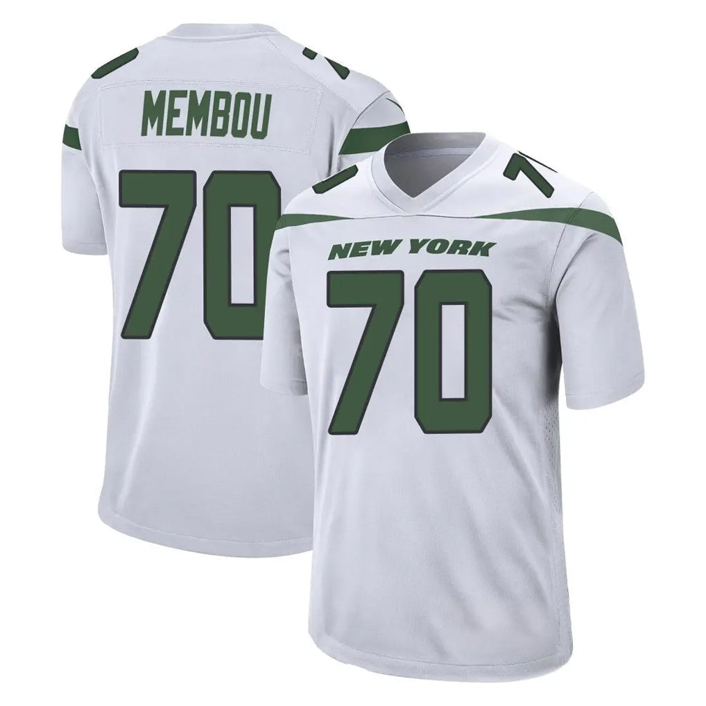 Kieara NY.Jets #70 Armand Membou Player White Spotlight Home Game Stitched Jerseys