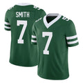 Kieara NY.Jets #7 Geno Smith Player Green Legacy Limited Vapor F.U.S.E. Home Game Stitched Jerseys