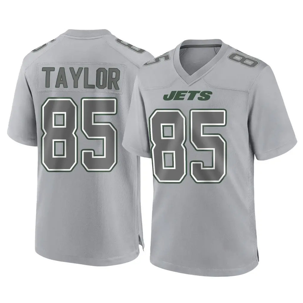 Kieara NY.Jets #85 Mason Taylor Player Gray Limited Atmosphere Fashion Home Game Stitched Jerseys