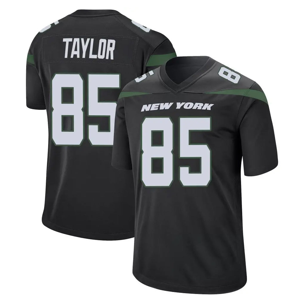 Kieara NY.Jets #85 Mason Taylor Player Stealth Black Home Game Stitched Jerseys