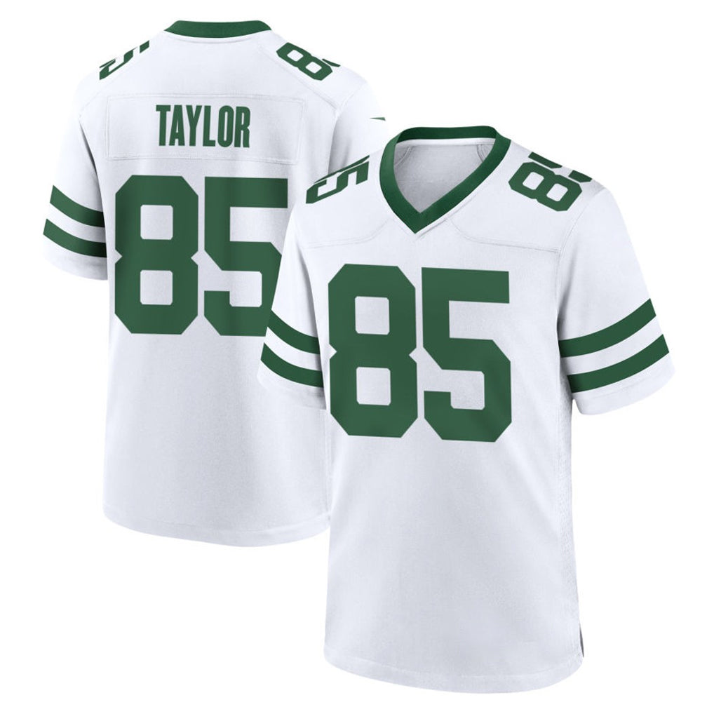 Kieara NY.Jets #85 Mason Taylor Player White Legacy Home Game Stitched Jerseys