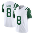 Kieara NY.Jets #8 Andre Cisco Player White Limited Classic Vapor F.U.S.E. Home Game Stitched Jerseys