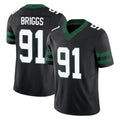 Kieara NY.Jets #91 Jowon Briggs Player Black Limited Legacy Vapor F.U.S.E. Home Game Stitched Jerseys