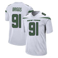 Kieara NY.Jets #91 Jowon Briggs Player White Spotlight Home Game Stitched Jerseys