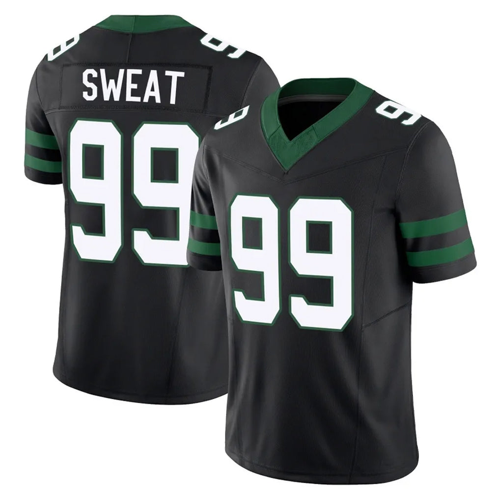Kieara NY.Jets #99 T'Vondre Sweat Player Black Limited Legacy Vapor F.U.S.E. Home Game Stitched Jerseys
