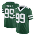 Kieara NY.Jets #99 T'Vondre Sweat Player Green Legacy Limited Vapor F.U.S.E. Home Game Stitched Jerseys