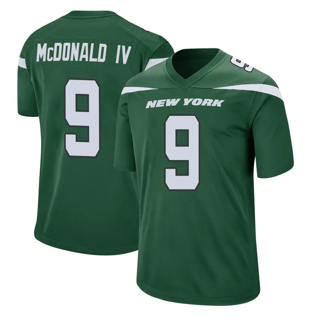 Kieara NY.Jets #9 Will McDonald IV Player Green Home Game Stitched Jerseys