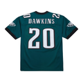 Kieara P.Eagles #20 Brian Dawkins Mitchell & Ness Green 2007 Authentic Throwback Retired Player Stitched Puhic Jersey