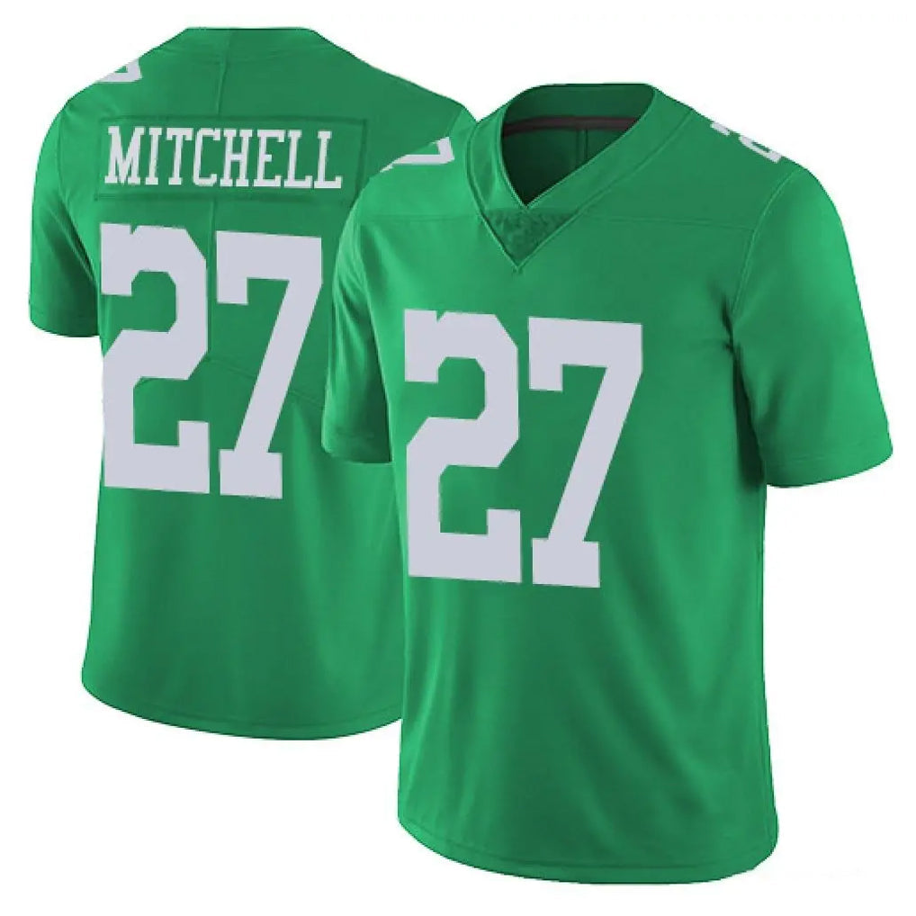 Kieara P.Eagles #27 Quinyon Mitchell Player Green Limited Vapor Untouchable Home Game Stitched Jerseys