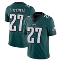 Kieara P.Eagles #27 Quinyon Mitchell Player Team Color Green Vapor Untouchable Home Game Stitched Jerseys