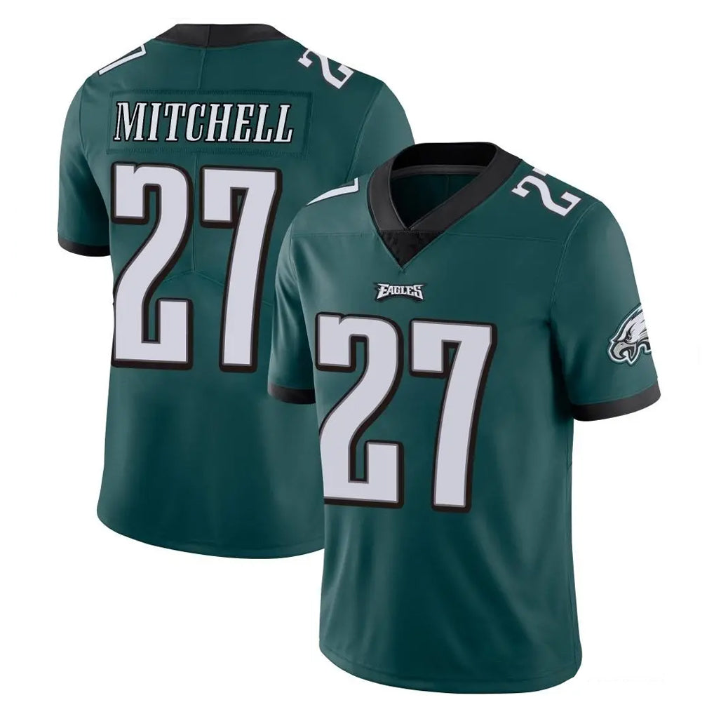 Kieara P.Eagles #27 Quinyon Mitchell Player Team Color Green Vapor Untouchable Home Game Stitched Jerseys