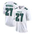Kieara P.Eagles #27 Quinyon Mitchell Player White Tundra Fashion Home Game Stitched Jerseys