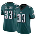 Kieara P.Eagles #33 Cooper DeJean Player Team Color Green Limited Vapor F.U.S.E. Home Game Stitched Jerseys