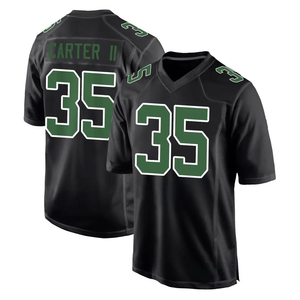 Kieara P.Eagles #35 Michael Carter II Player Carbon Green Fashion Home Game Stitched Jerseys