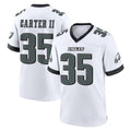 Kieara P.Eagles #35 Michael Carter II Player White Game Home Stitched Jerseys
