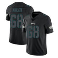 Kieara P.Eagles #68 Jordan Mailata Player Limited Black Impact Home Game Stitched Jerseys