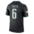 Kieara P.Eagles #6 DeVonta Smith Black Legend Player Performance Top Stitched Jerseys