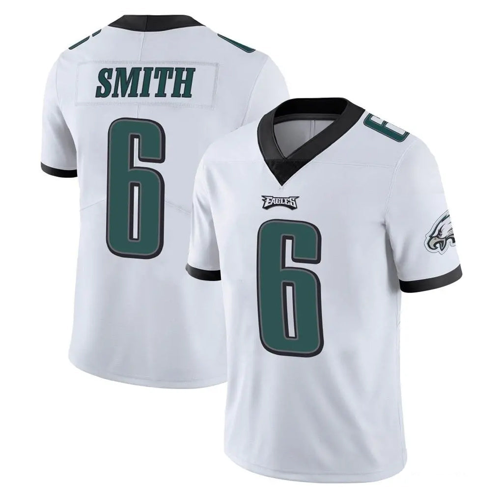 Kieara P.Eagles #6 DeVonta Smith Player White Limited Vapor Untouchable Home Game Stitched Jerseys