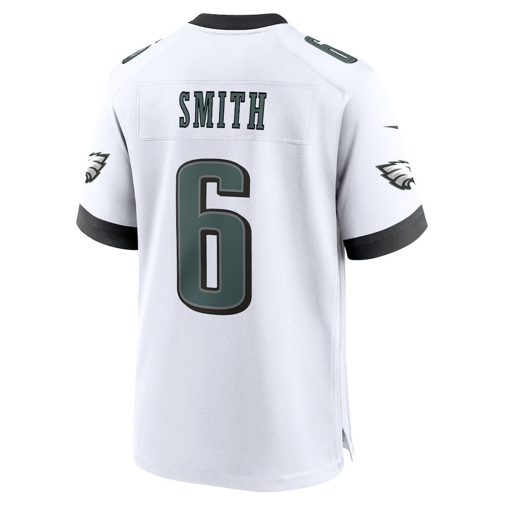 Kieara P.Eagles #6 DeVonta Smith White White Game Stitched Jerseys