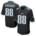 Kieara P.Eagles #88 Dallas Goedert Player Black Home Game Stitched Jerseys
