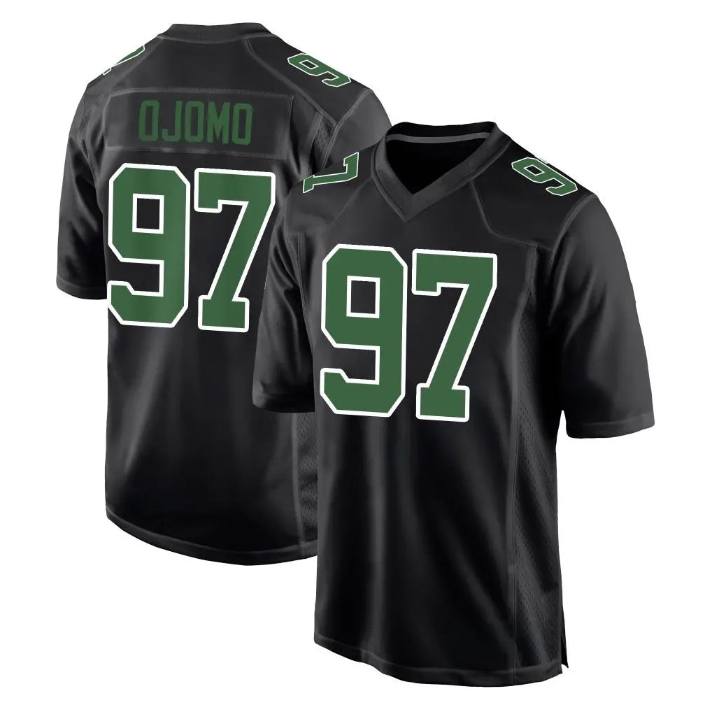 Kieara P.Eagles #97 Moro Ojomo Player Carbon Green Fashion Home Game Stitched Jerseys