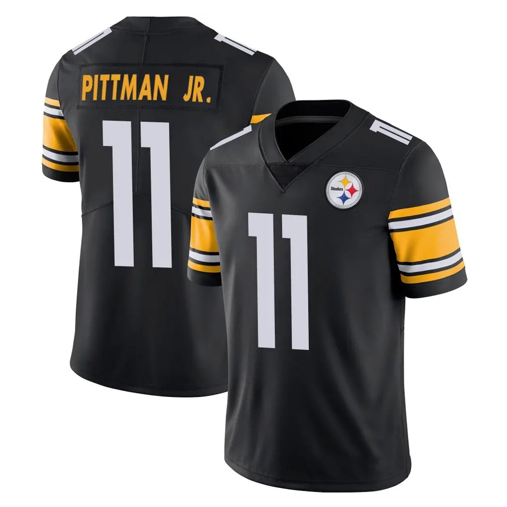 Kieara P.Steelers #11 Michael Pittman Jr. Player Black Limited Vapor Untouchable Home Game Stitched Jerseys